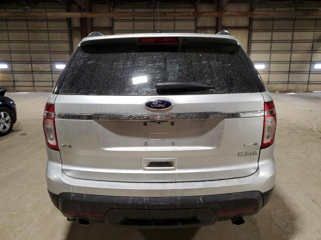 1FM5K8D88DGA36848 - 2013 FORD EXPLORER XLT SILVER photo 6