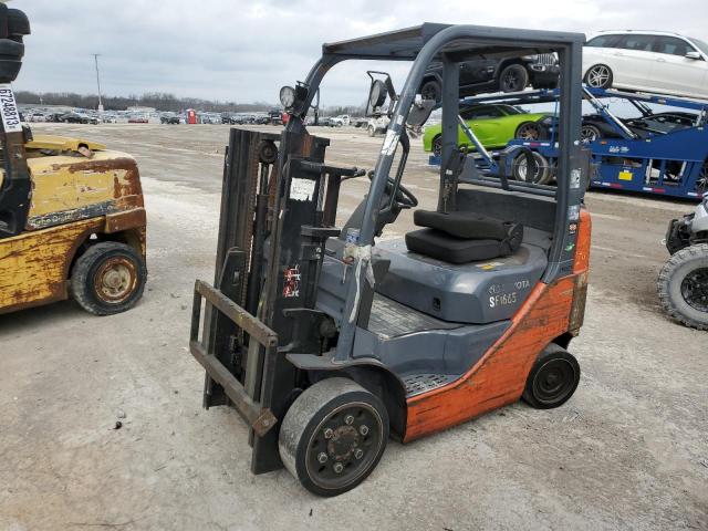 67257 - 2015 TOYOTA FORKLIFT ORANGE photo 2