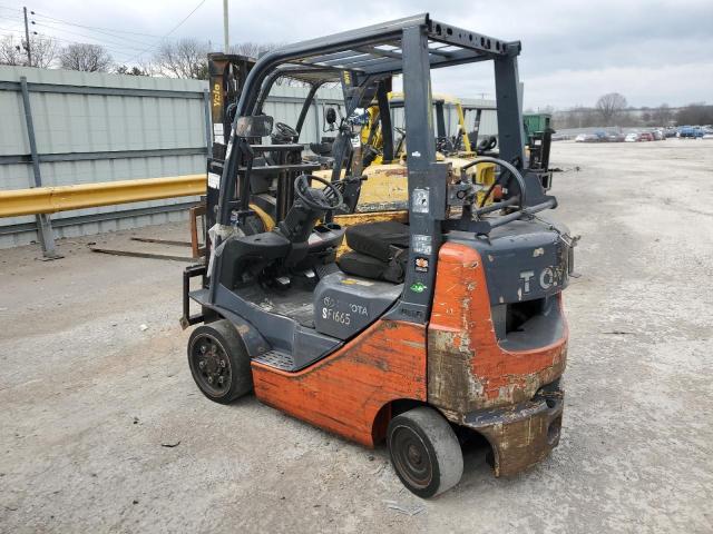 67257 - 2015 TOYOTA FORKLIFT ORANGE photo 3