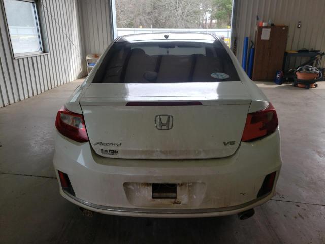 1HGCT2B87FA004733 - 2015 HONDA ACCORD EXL WHITE photo 6