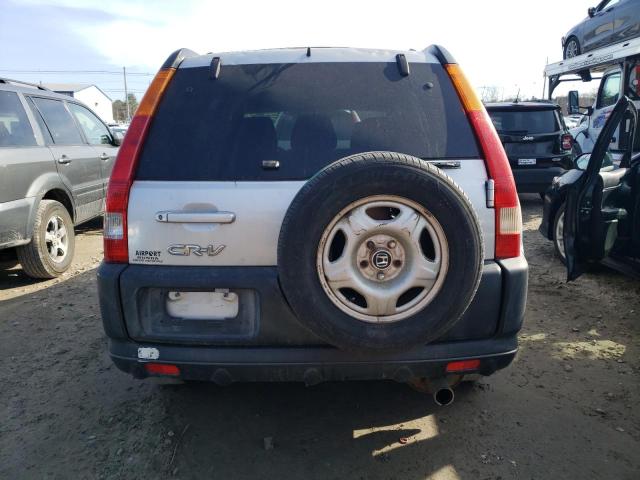 SHSRD68493U102207 - 2003 HONDA CR-V LX SILVER photo 6