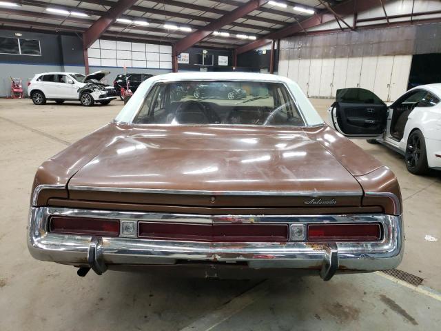 A2A857N255227 - 1972 AMC RAMBLER BROWN photo 6