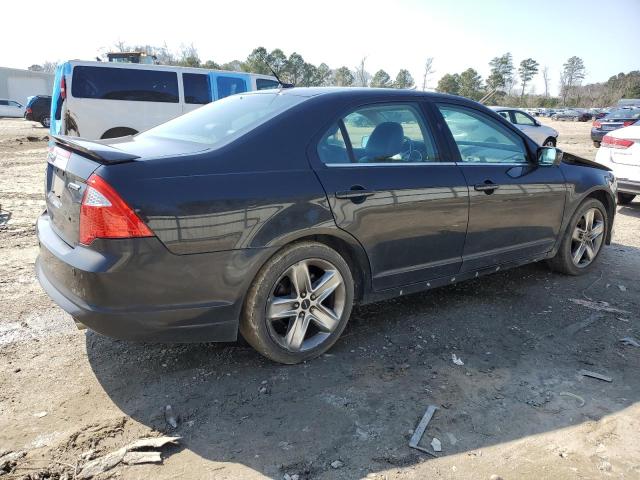 3FAHP0KCXAR352404 - 2010 FORD FUSION SPORT BLACK photo 3