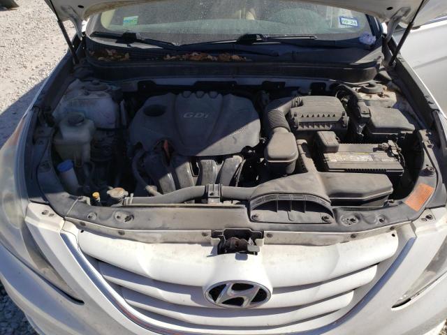 5NPEB4AC7DH562275 - 2013 HYUNDAI SONATA GLS WHITE photo 11