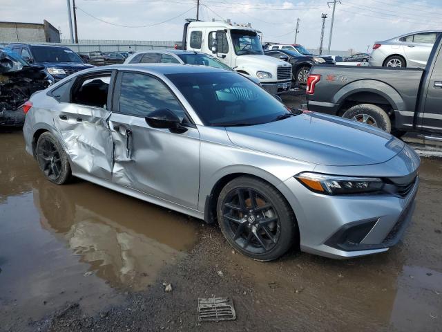2HGFE2F50PH529837 - 2023 HONDA CIVIC SPORT Արծաթագույն լուսանկար 4
