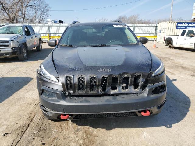1C4PJMBSXEW179699 - 2014 JEEP CHEROKEE TRAILHAWK ნაცრისფერი ფოტო 5