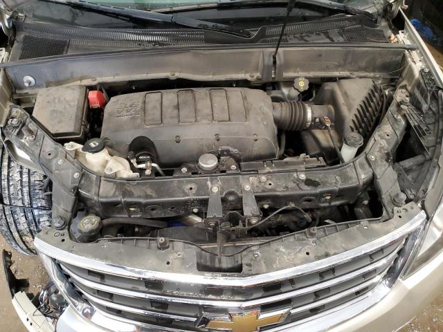 1GNKRGKD7FJ354521 - 2015 CHEVROLET TRAVERSE LT GOLD photo 12