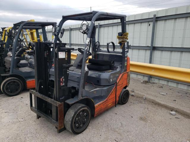 67874 - 2015 TOYOTA FORKLIFT Orange photo 2