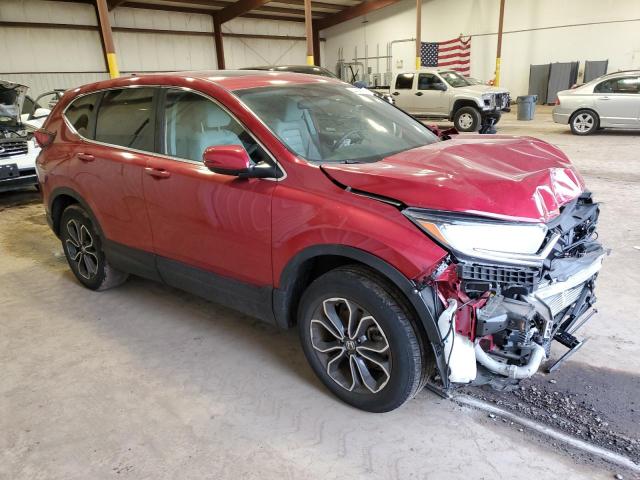 2HKRW2H52MH607785 - 2021 HONDA CR-V EX RED photo 4