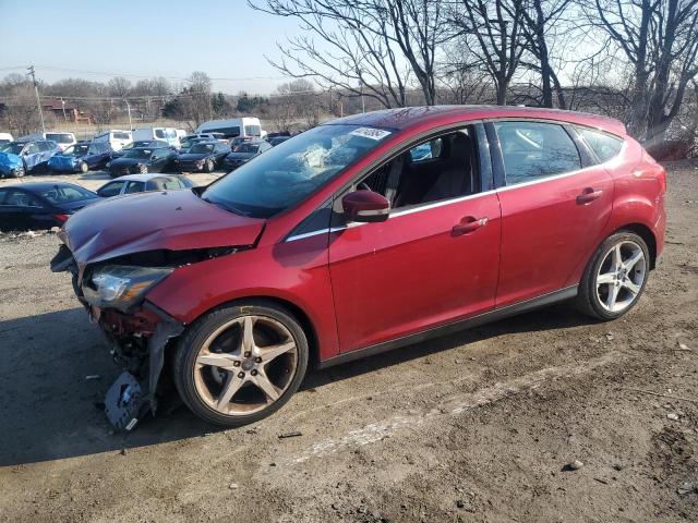 1FADP3N24DL175368 - 2013 FORD FOCUS TITANIUM BURGUNDY photo 1