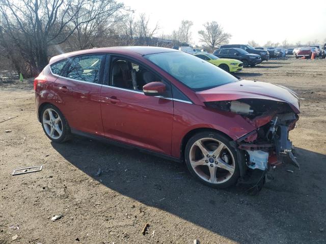 1FADP3N24DL175368 - 2013 FORD FOCUS TITANIUM BURGUNDY photo 4