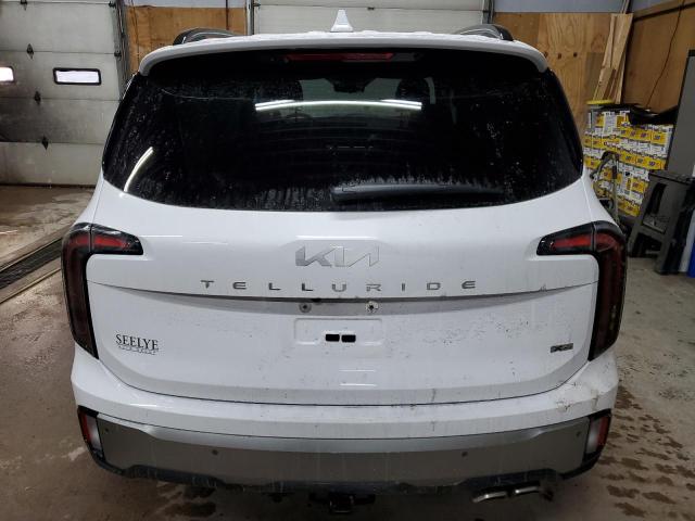 5XYP5DGC1PG330113 - 2023 KIA TELLURIDE SX WHITE photo 6