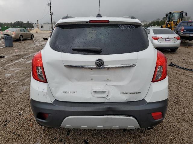 KL4CJASB7GB673729 - 2016 BUICK ENCORE WHITE photo 6