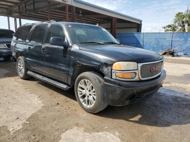 1GKFK66UX6J154403 - 2006 GMC YUKON XL DENALI BLACK photo 4