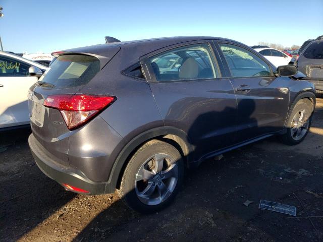 3CZRU6H31JG703417 - 2018 HONDA HR-V LX GRAY photo 3