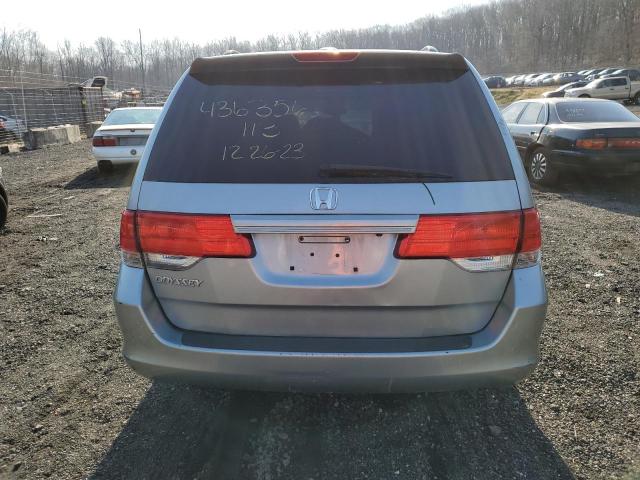 5FNRL38719B009807 - 2009 HONDA ODYSSEY EXL GRAY photo 6