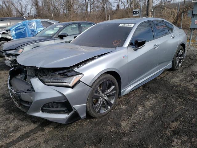 19UUB6F53MA006510 - 2021 ACURA TLX TECH A SILVER photo 1