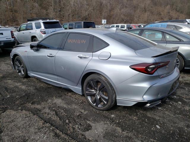 19UUB6F53MA006510 - 2021 ACURA TLX TECH A SILVER photo 2