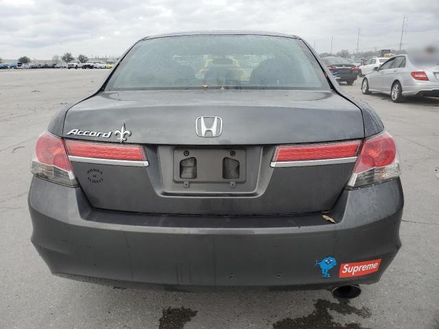 1HGCP2F32BA014387 - 2011 HONDA ACCORD LX GRAY photo 6