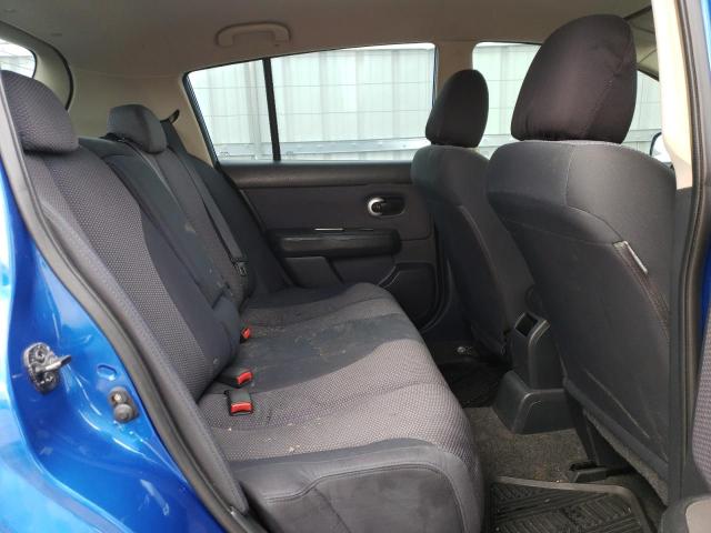 3N1BC13E08L402857 - 2008 NISSAN VERSA S BLUE photo 10