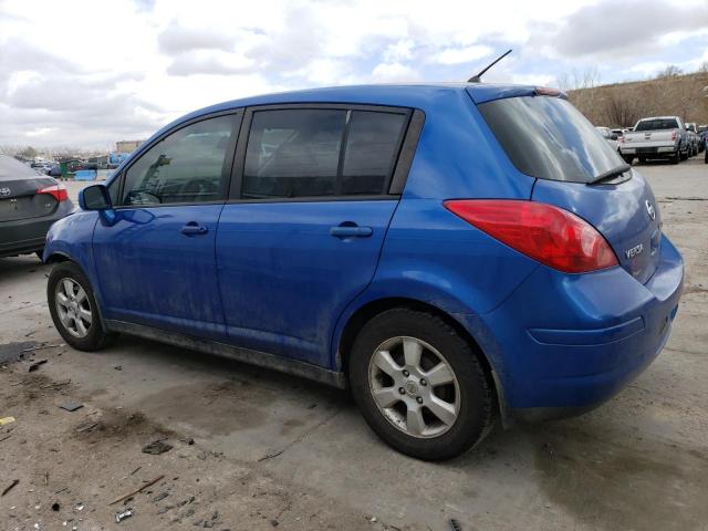 3N1BC13E08L402857 - 2008 NISSAN VERSA S BLUE photo 2