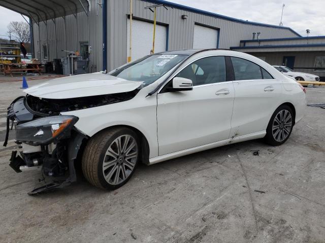 WDDSJ4EBXJN580617 - 2018 MERCEDES-BENZ CLA 250 WHITE photo 1