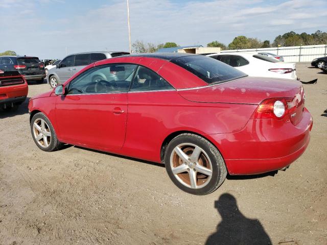 WVWDA71F27V003912 - 2007 VOLKSWAGEN EOS 2.0T SPORT RED photo 2