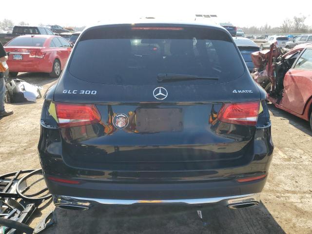 WDC0G4KBXGF025927 - 2016 MERCEDES-BENZ GLC 300 4MATIC BLACK photo 6