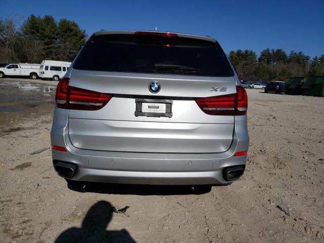 5UXKR0C59E0K44158 - 2014 BMW X5 XDRIVE35I SILVER photo 6