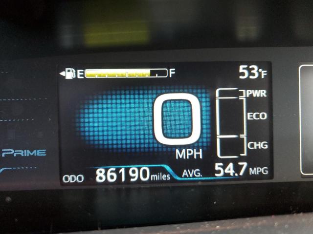 JTDKARFP9K3116975 - 2019 TOYOTA PRIUS PRIM 白色 照片 9