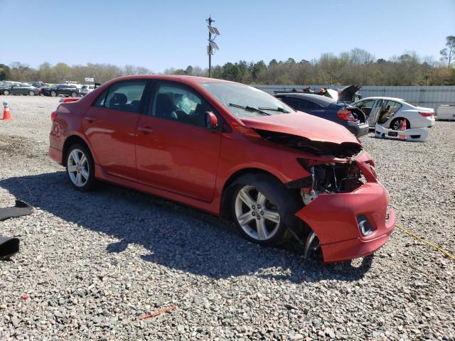 5YFBU4EE7DP100195 - 2013 TOYOTA COROLLA ba BASE RED photo 4