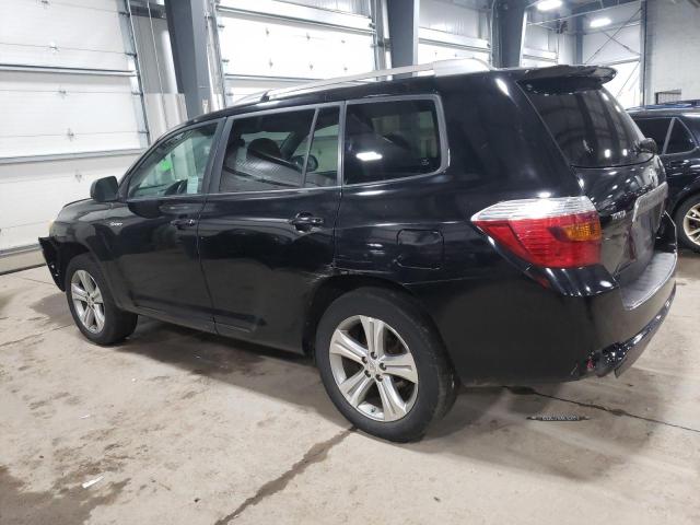 JTEDS43A792074133 - 2009 TOYOTA HIGHLANDER SPORT BLACK photo 2