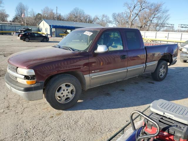 2GCEC19T5Y1378461 - 2000 CHEVROLET SILVERADO C1500 BURGUNDY photo 1