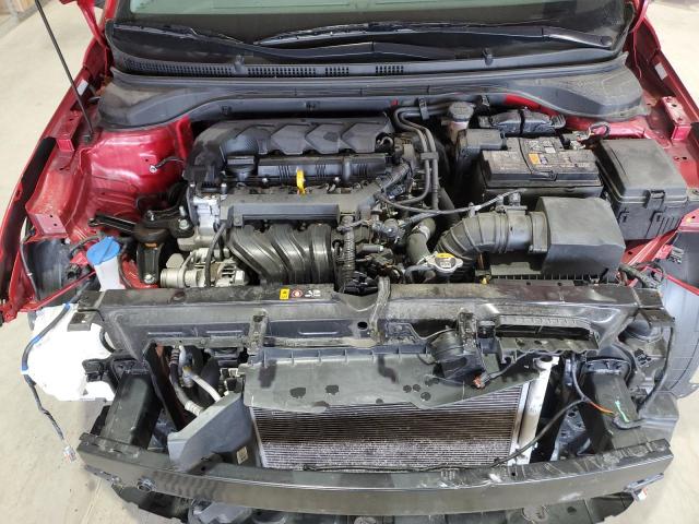 3KPC24A60NE187143 - 2022 HYUNDAI ACCENT SE RED photo 11