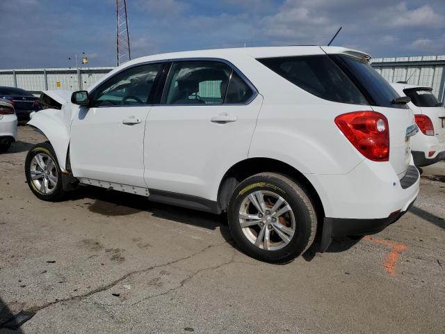 2GNALAEKXF6430430 - 2015 CHEVROLET EQUINOX LS WHITE photo 2