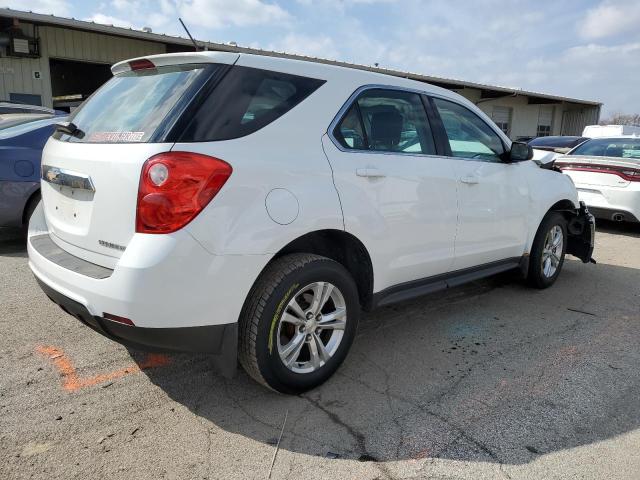 2GNALAEKXF6430430 - 2015 CHEVROLET EQUINOX LS WHITE photo 3