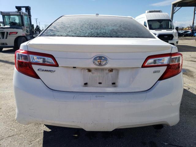 4T1BF1FK1CU120663 - 2012 TOYOTA CAMRY BASE WHITE photo 6