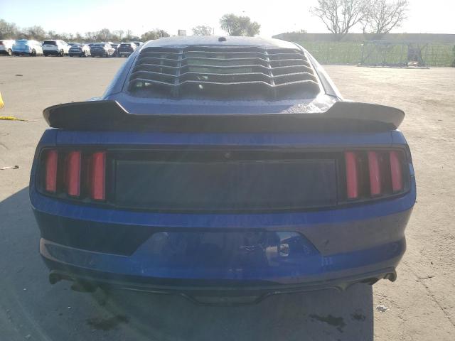 1FA6P8TH4F5394853 - 2015 FORD MUSTANG BLUE photo 6