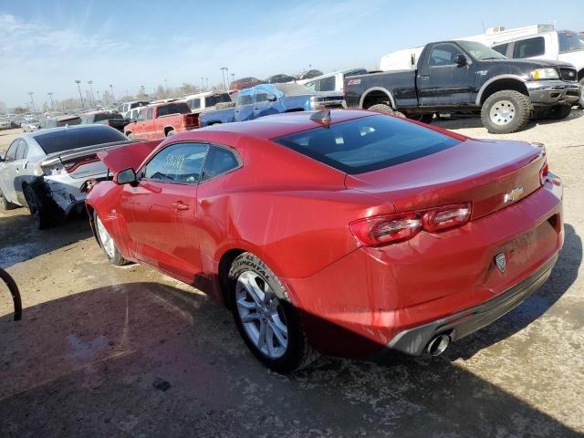 1G1FB1RX6K0120701 - 2019 CHEVROLET CAMARO LS RED photo 2