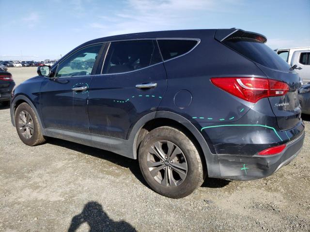 5XYZTDLB5GG318252 - 2016 HYUNDAI SANTA FE S GRAY photo 2