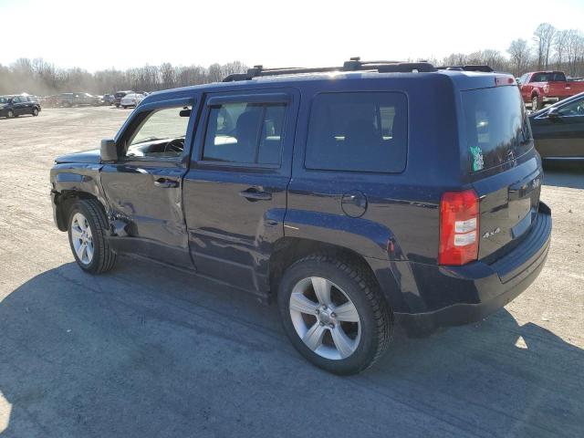 1C4NJRFBXDD280086 - 2013 JEEP PATRIOT LATITUDE BLUE photo 2