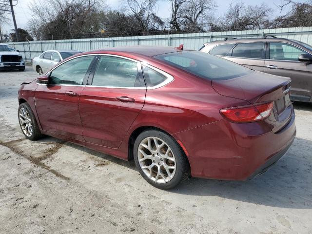 1C3CCCCG4GN134297 - 2016 CHRYSLER 200 C BURGUNDY photo 2