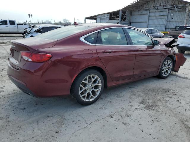 1C3CCCCG4GN134297 - 2016 CHRYSLER 200 C BURGUNDY photo 3