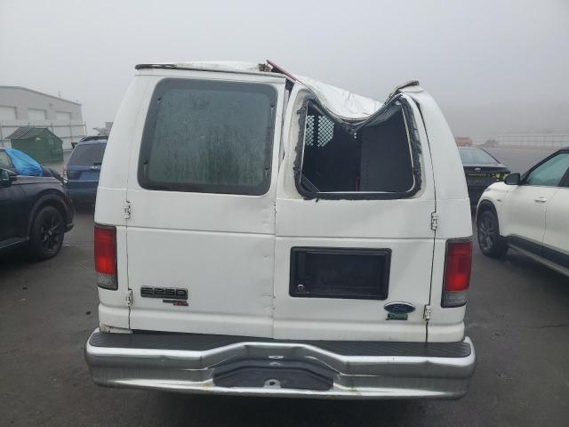 1FTNE2EW1BDA20060 - 2011 FORD ECONOLINE E250 VAN WHITE photo 6