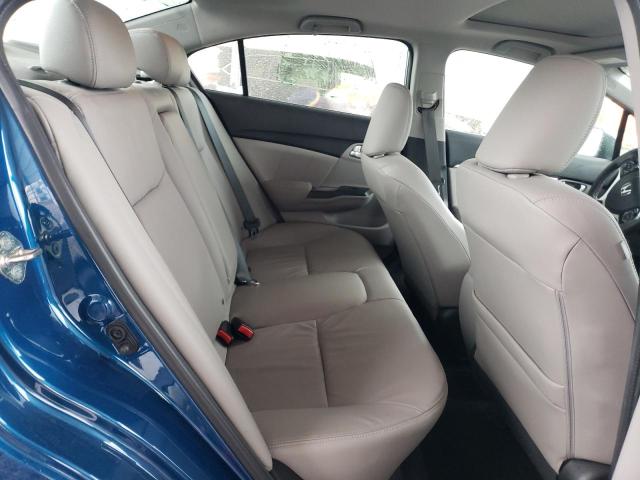 19XFB2F98EE008979 - 2014 HONDA CIVIC EXL BLUE photo 10