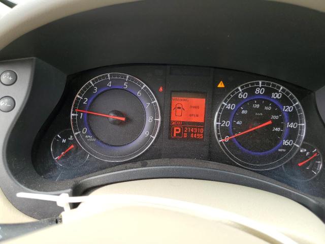 JN1AJ0HR6AM751153 - 2010 INFINITI EX35 BASE შავი ფოტო 9