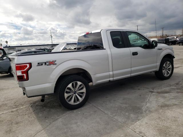 1FTEX1CP7JKF28740 - 2018 FORD F150 SUPER CAB SILVER photo 3