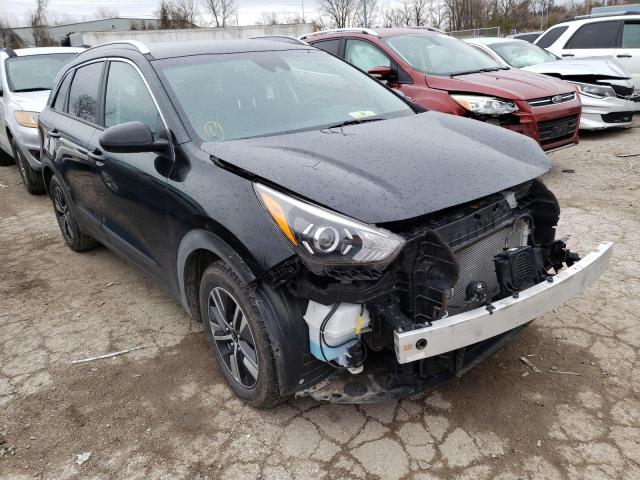 KNDCB3LC5M5471245 - 2021 KIA NIRO LX BLACK photo 4