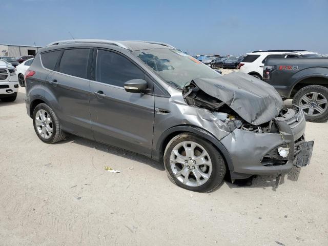 1FMCU0JX5EUE25514 - 2014 FORD ESCAPE TITANIUM CHARCOAL photo 4