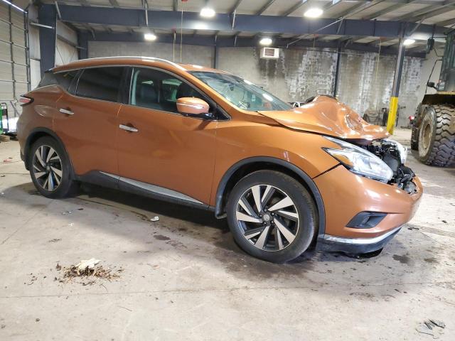 5N1AZ2MH5FN284836 - 2015 NISSAN MURANO S ORANGE photo 4